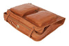 Kleidersack aus braunem Kalbsleder Bodenansicht | Traveller's Suits